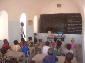A NV school classroom