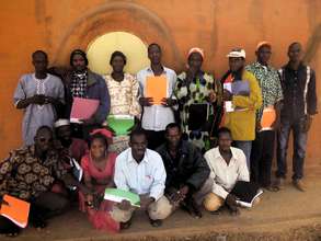 NV master masons at Segou workshop, Nov 4-10