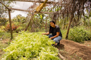 Young rural woman