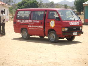 Vehicle donated to GCS by MJB Charitable Trust UK