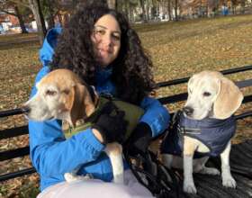 With Mama and Best Friend