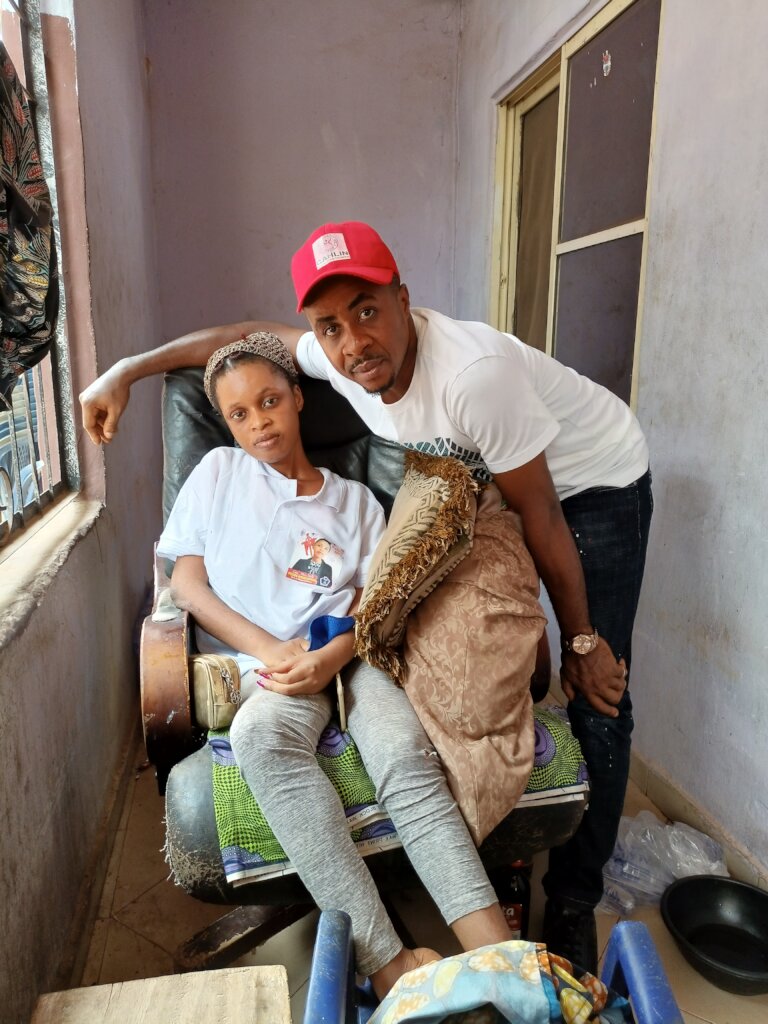 Give Food, Health and Education to the Disables