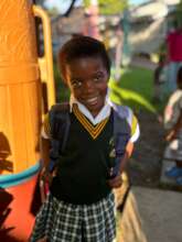 And more smiles on the first day of school!