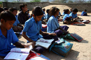 She's made great progress in Hindi reading & Math