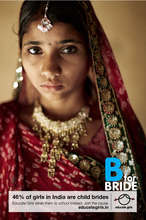 "Send Child Brides to School" Campaign Poster No 1