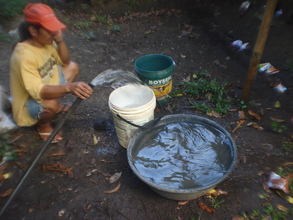 Water is flowing!