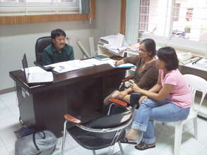 Consultation with Provincial Engr Reynaldo Libuit