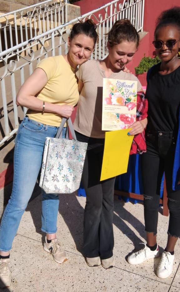 Gifting Elise and her mother