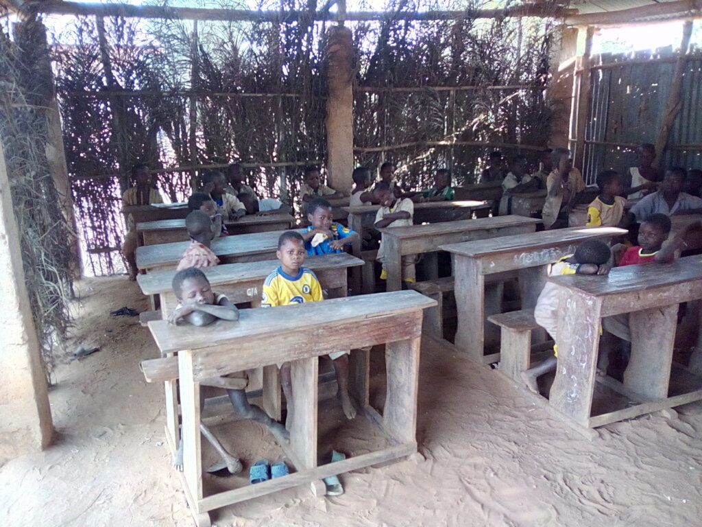 A class in a rural area