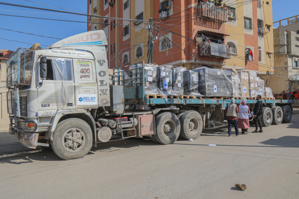 A recent delivery of critical supplies