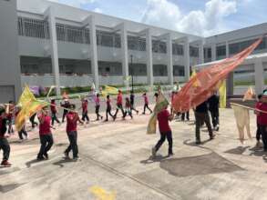 Workshop in a public school in Orocovis