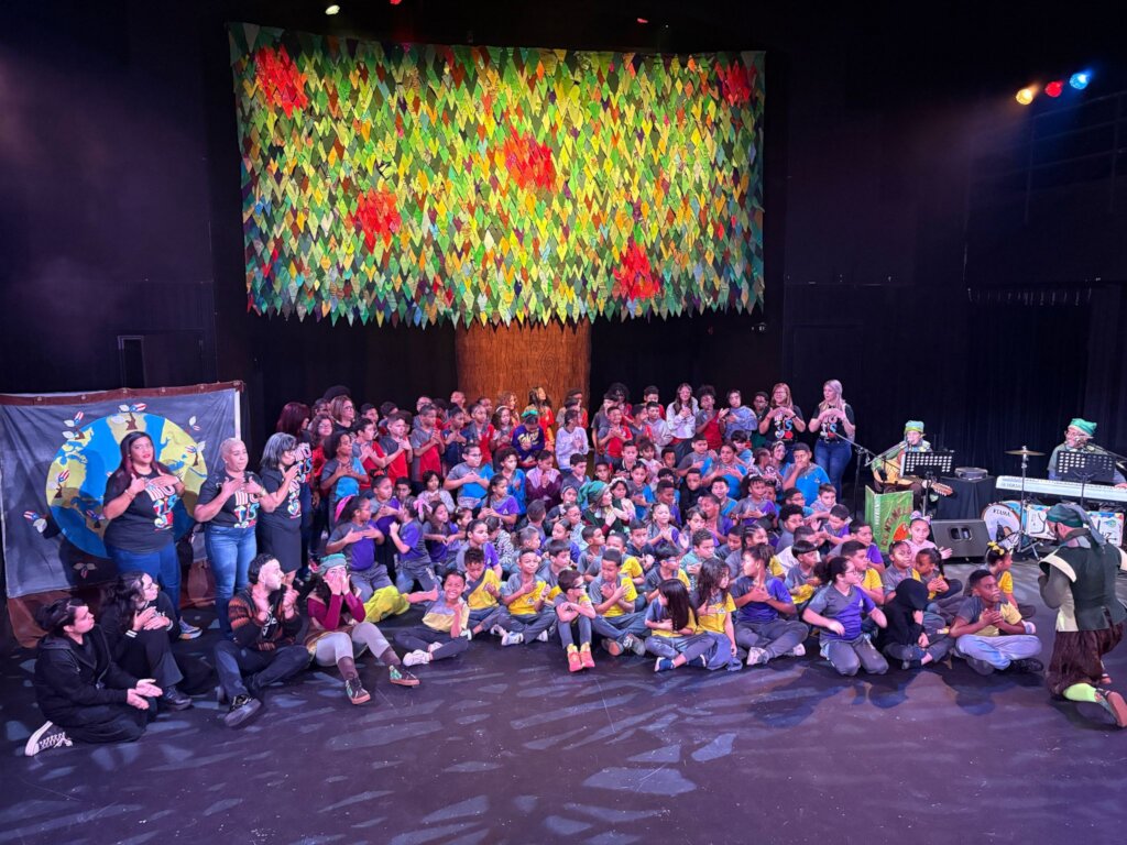 Public Schools visiting the theater