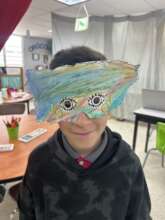 Creation of a Puerto Rican mask