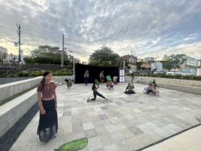 Theatrical performance with public schools kids
