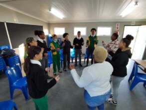 Singing during group session