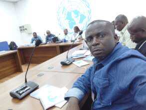 Attending the meeting at the UN Human Rights offic