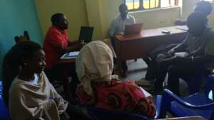 Meeting with the team of HRD Protection in Goma