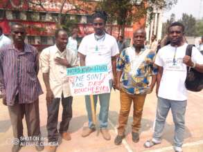 Refugee HRDs in peace activities in Goma