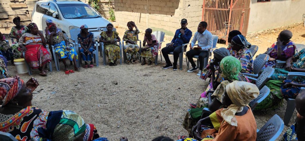 Empowerment training for Women victims of conflic