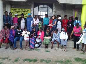 Group photo in front of LBSI
