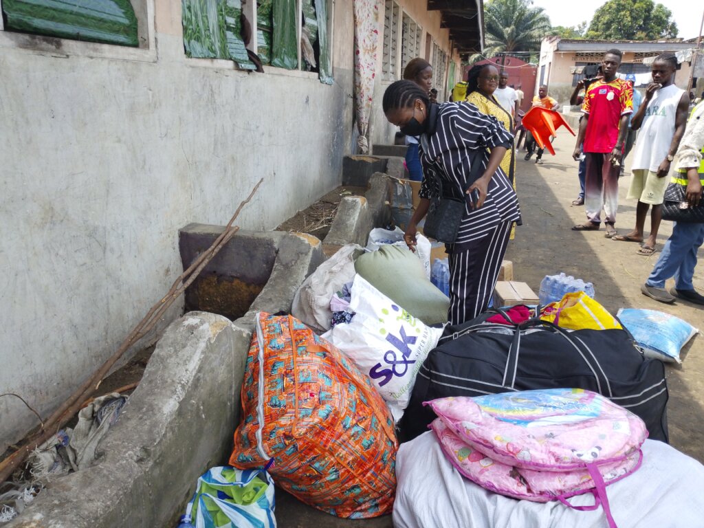 Clothes and Shoes we brought for IDPs in Maluku
