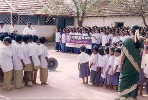 Dropout awarness meeting for school going children
