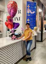 Jadim at her restaurant.