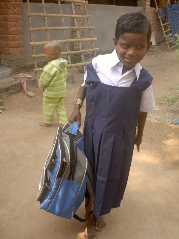 Sending 200 Tribal Children to  School in India