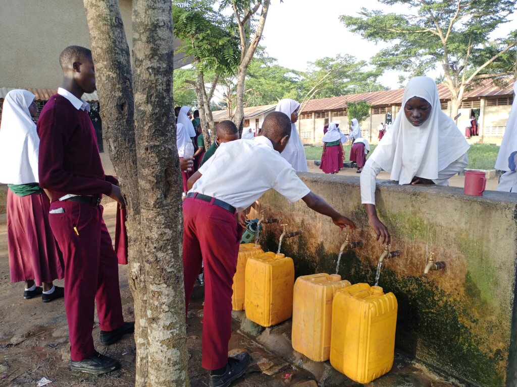 Safe Water for 400 Children at Kiwangwa ward.