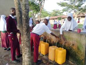 Safe Water for 400 Children at Kiwangwa ward.