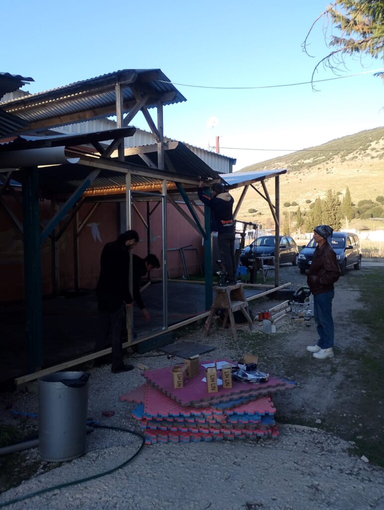 Bodybuilding Gym, named Linda