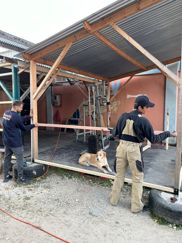 Bodybuilding Gym, named Linda