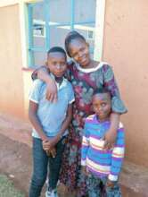 Faith, our Director's wife with Gateway children