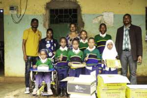 Mr. Balozi and his teachers