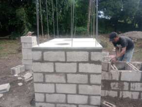 building composting latrine