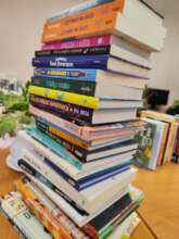 Books at the Library in Janow Lubelski
