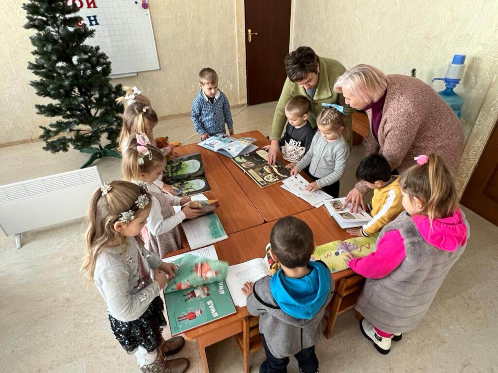 Building Literacy of Refugee Ukrainian Children