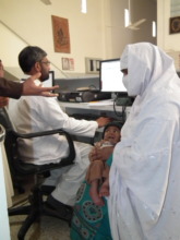 Patient at registration