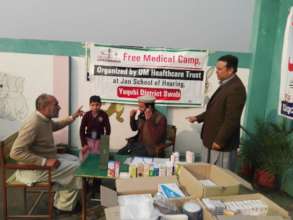 Free Medical Camp at Jan School