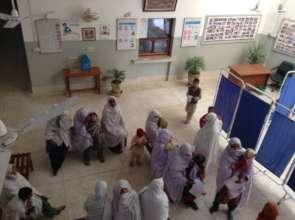Female patient waiting area