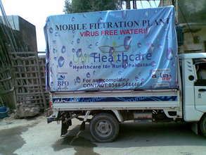 Mobile filtration plant- Flood relief