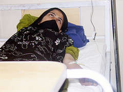 Flood Relief-Treating patients during Medical Camp