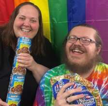 Center Directors Mary & Matt launch a food pantry.