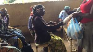 Bread distribution during the needs analysis
