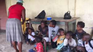 Children at the Communitarian Kitchen