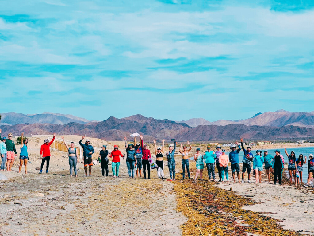 A Bahia de los Angeles Free of Styrofoam