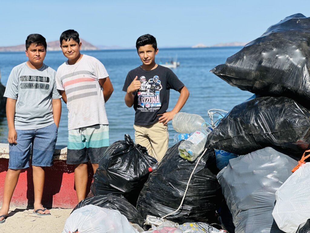 A Bahia de los Angeles Free of Styrofoam