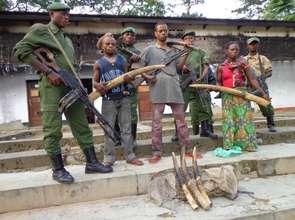 Arrested Poachers with Evidence
