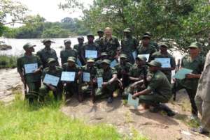 New ICCN rangers after intensive training