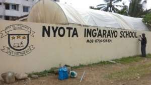 Repainting the walls and sign